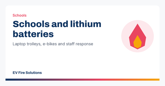 Schools and Lithium Batteries: Laptop Trolleys, E-Bikes and Staff Response
