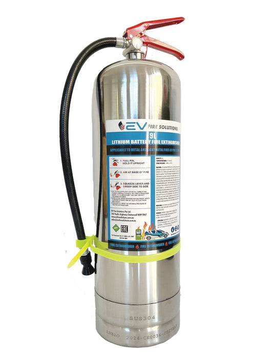 When Seconds Count: The 9L EV Fire Extinguisher