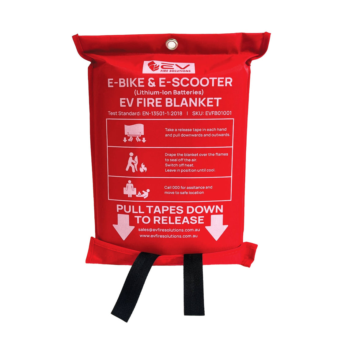 Now on sale: the e-bike fire blanket that belongs where you charge