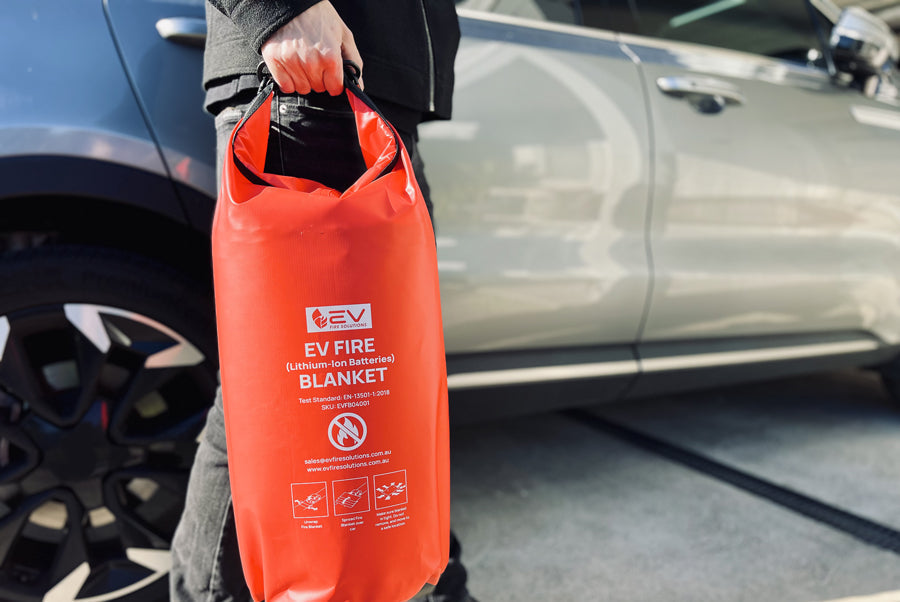 Heavy-Duty Lithium-Ion Battery Fire Containment Blankets