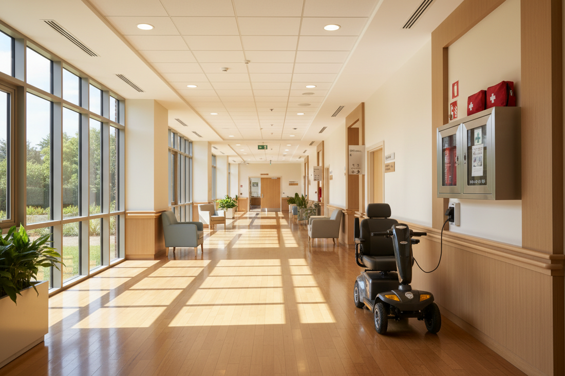 Lithium-Ion Fire Safety in Aged Care & Hospitals | EV Fire Solutions